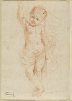 H 035
<br/>
Maria, zittend, de handen gevouwen, opziend
<br/>
<em>Guercino (1591-1666)</em>